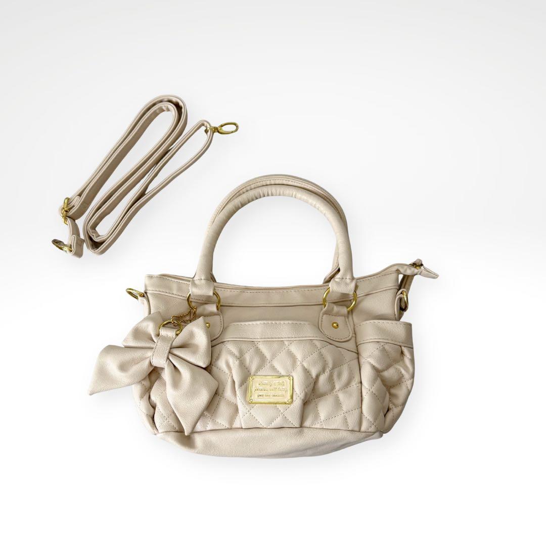 00s 姫ギャル 姫カジ 森ガール フェアリーグランジ 2wayリボンバッグ