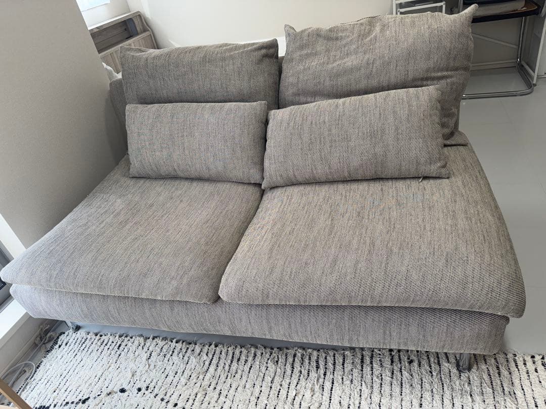 IKEA ソーデルハムン コンパクト ソファ - メルカリ