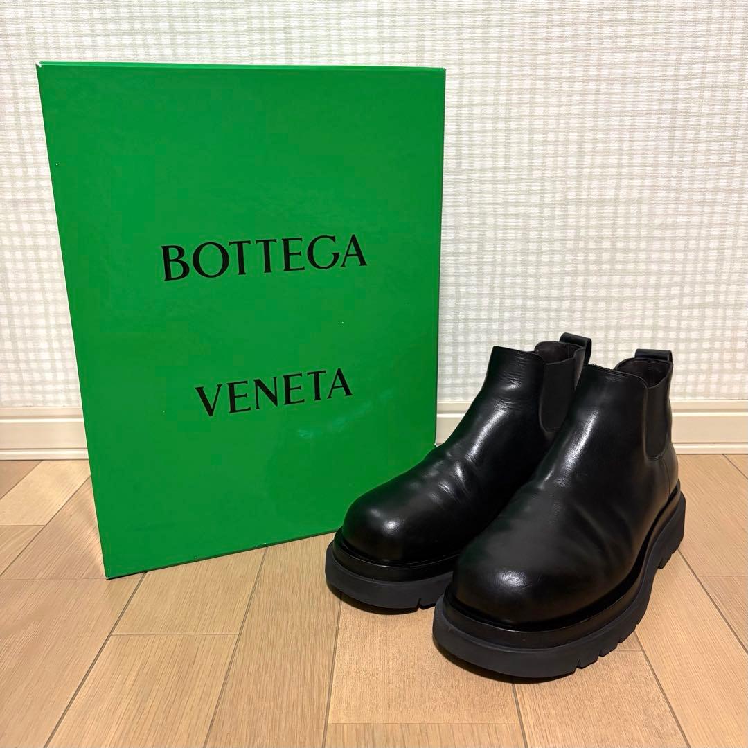 Bottega Veneta ラグ チェルシーアンクルブーツ サイドゴアブーツ