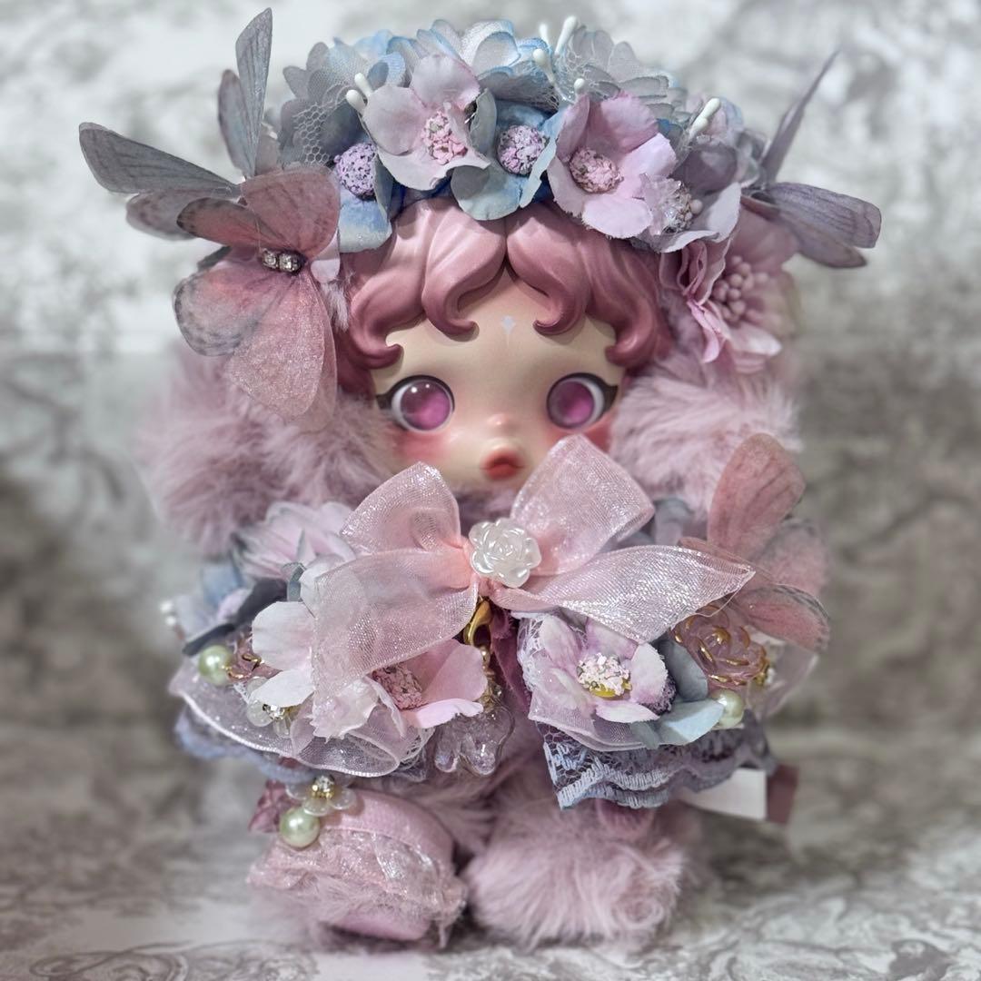 プロフ必読様♡専用 スカルパンダ ぬいぐるみ ハンドメイド 服 POPMART