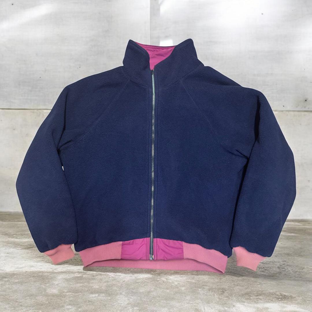 80s USA製 パタゴニア シェルドシンチラ ピンク S 三角タグ 希少