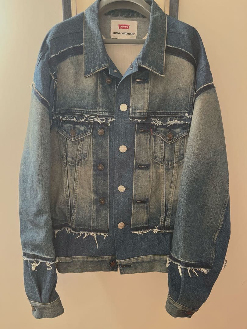 ジュンヤワタナベ リーバイスW ネームデニムジャケット（再構築