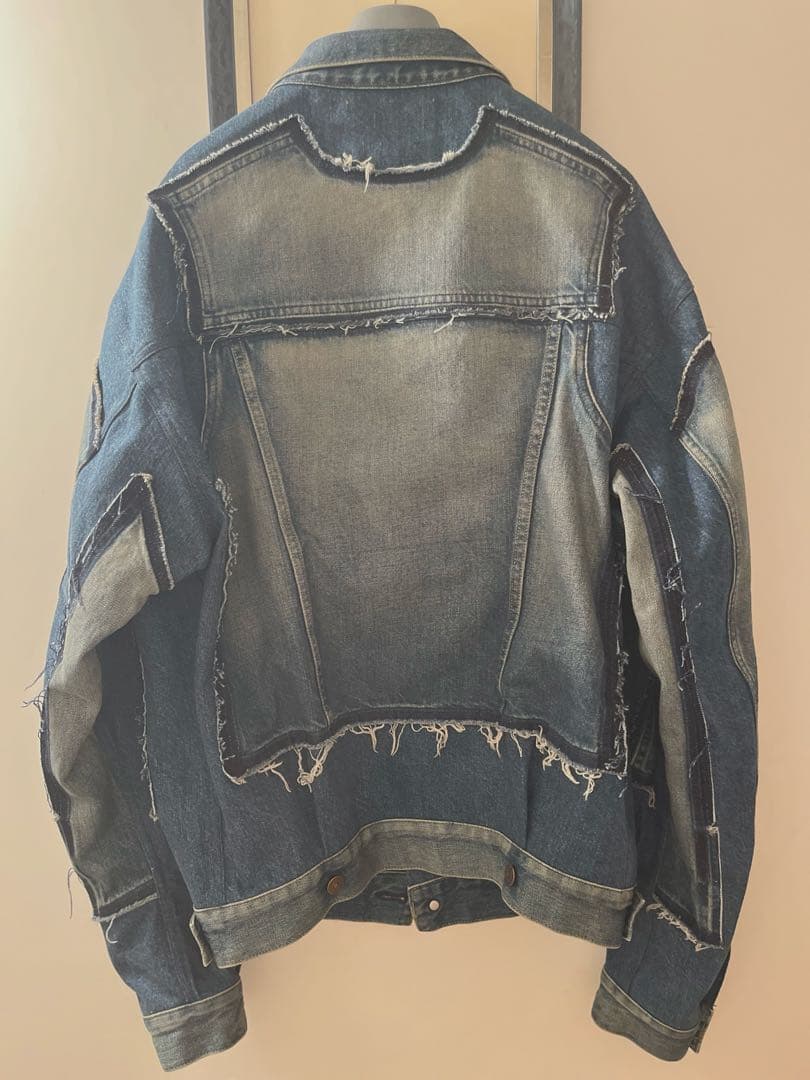 ジュンヤワタナベ リーバイスW ネームデニムジャケット（再構築