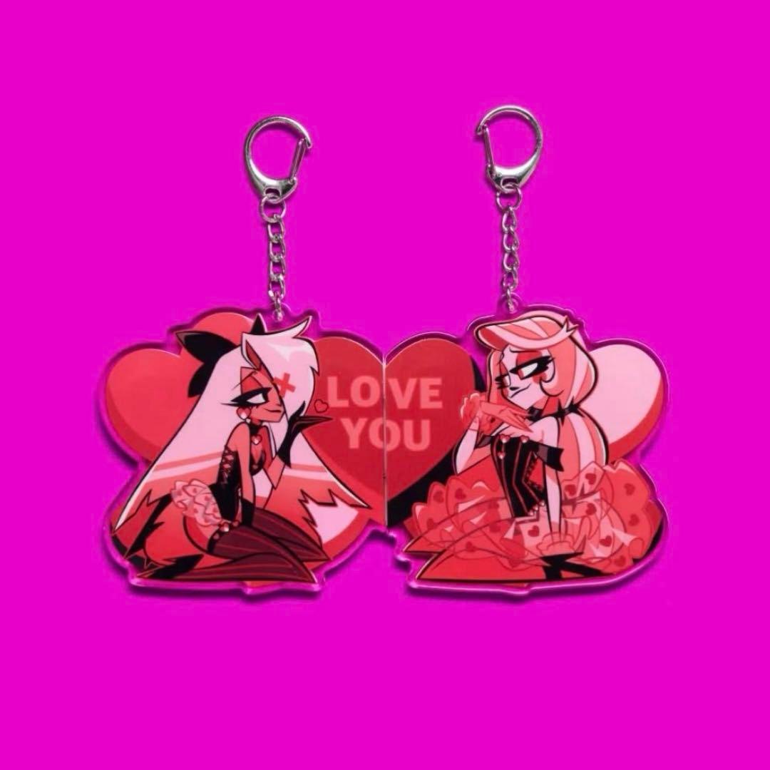 早い者勝ち】ハズビンホテル キーチェーン チャギー チャーリー