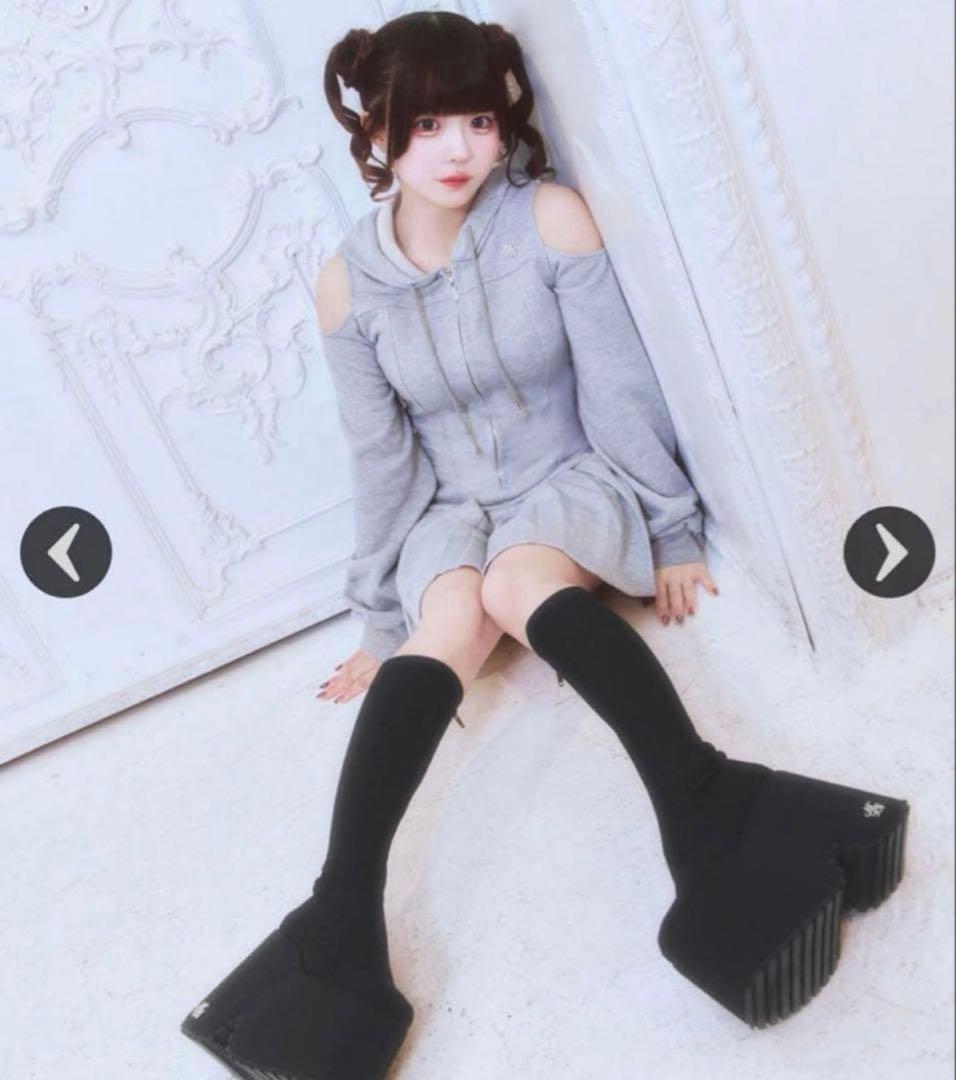 ミシェルマカロン 14.5cm史上最強ロングブーツ xs - メルカリ