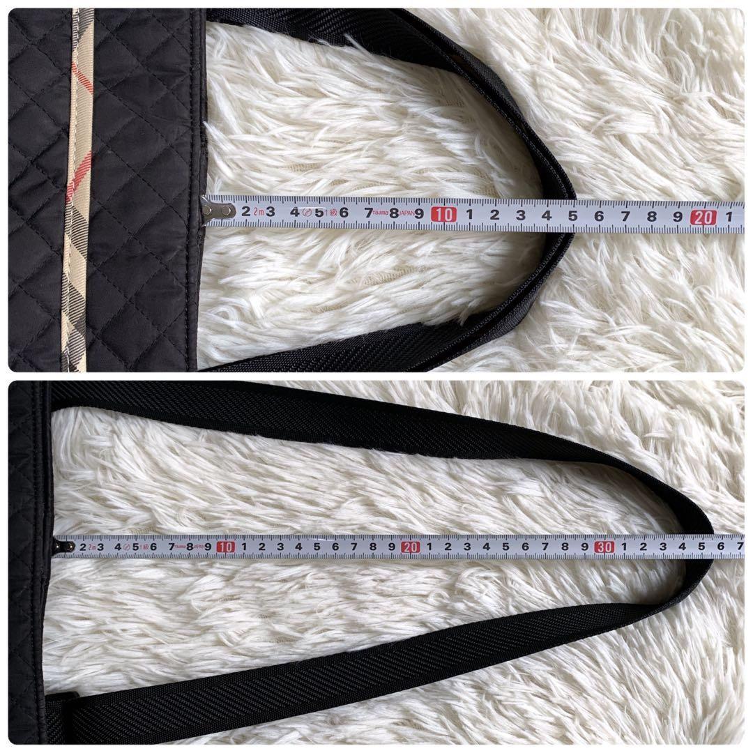 KIKI様専用 バーバリーロンドン・トートバッグ・キルティング・A4・黒