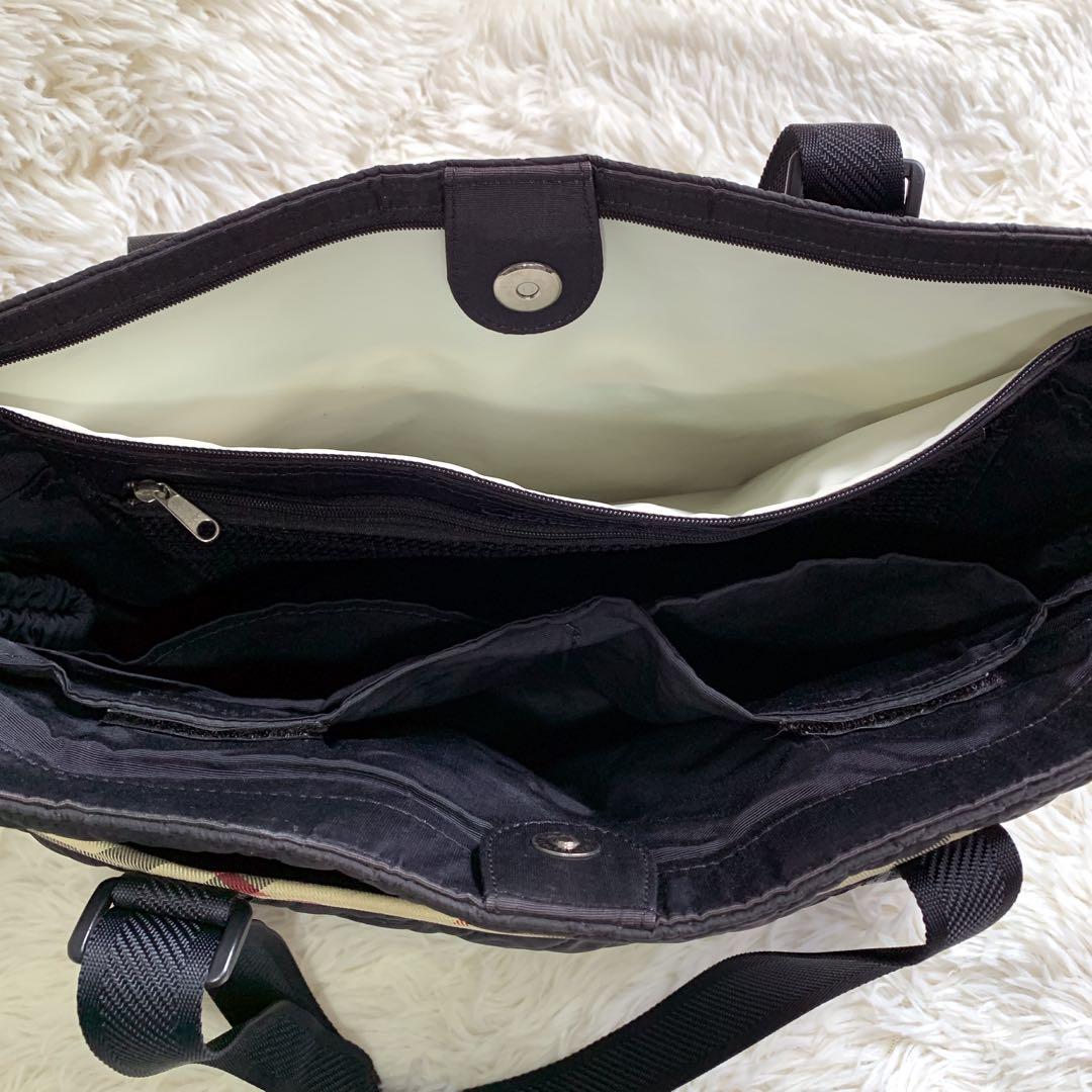 KIKI様専用 バーバリーロンドン・トートバッグ・キルティング・A4・黒