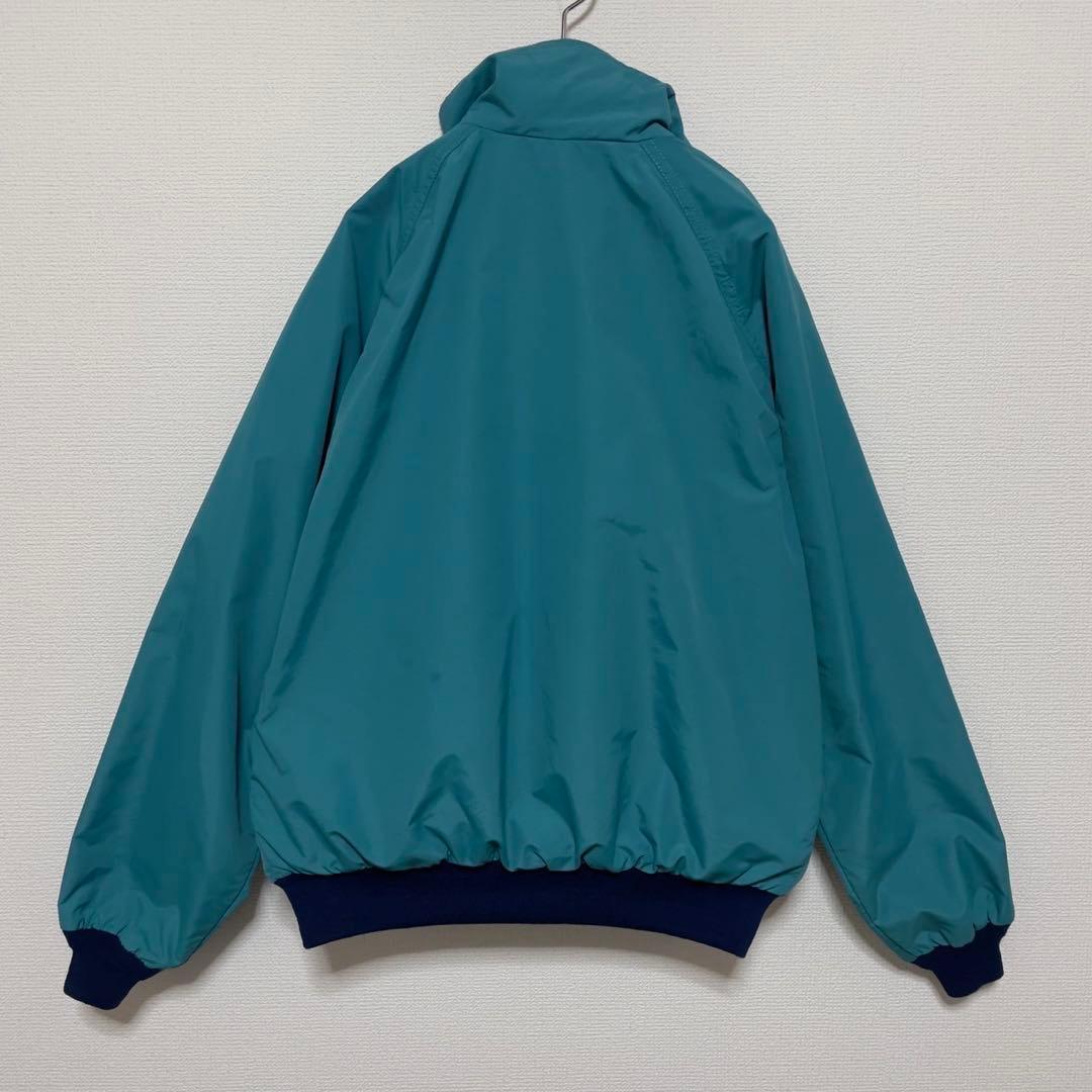 80s エルエルビーン スリーシーズンジャケット エメラルド 裏フリース