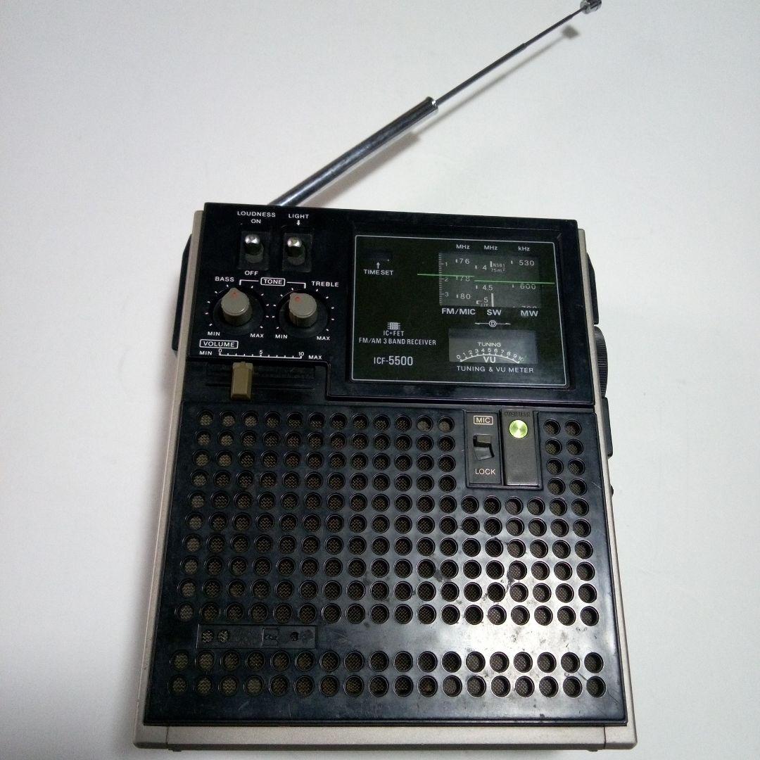 SONY ICF-5500 家庭用ラジオ - メルカリ