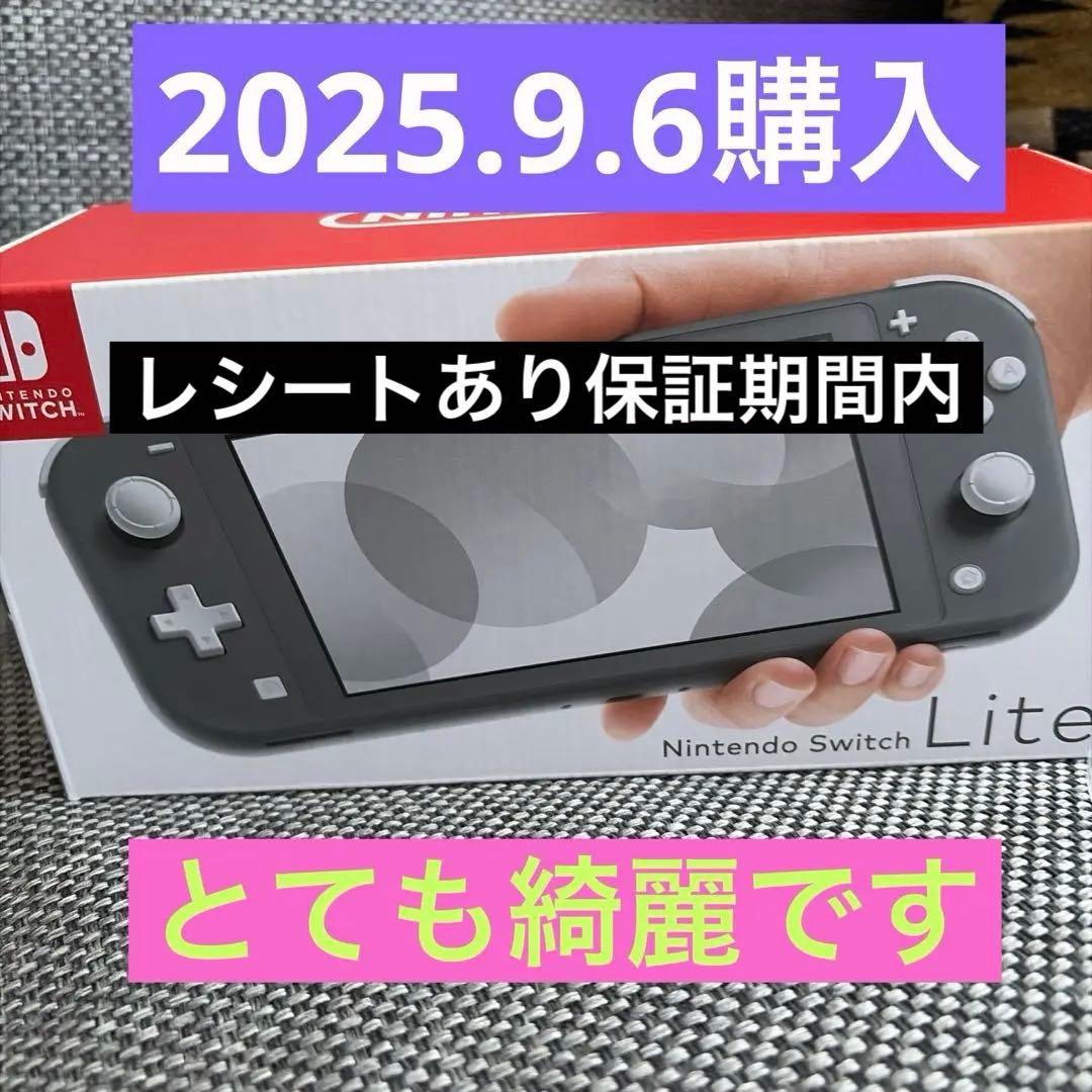 Switchライトブラック　美品 任天堂（Nintendo） Switch Lite スイッチライト 本体 完品 選べる