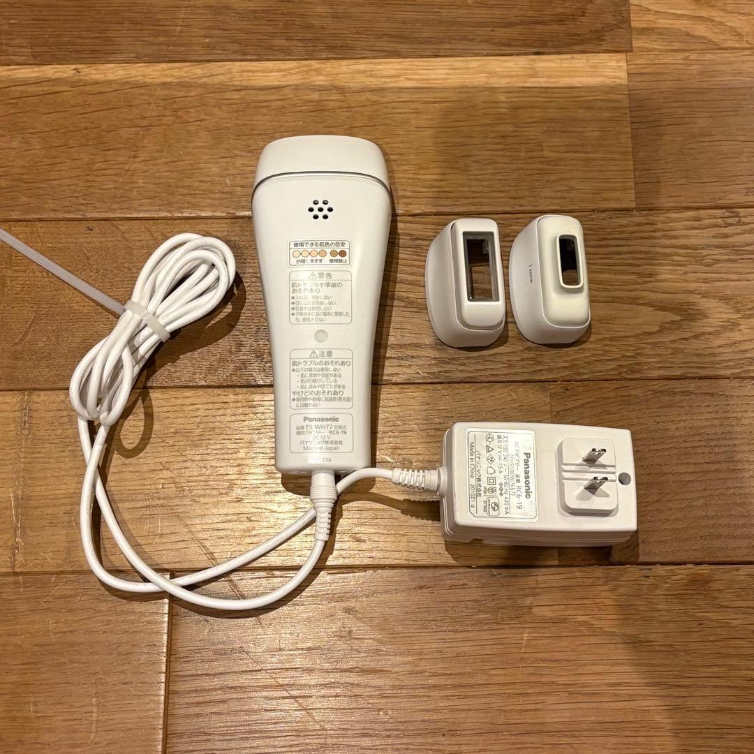 【値下げ】Panasonic パナソニックES-WH77 光美容器 光エステ 概要 光エステ ES-WH77 | ボディケア（光エステ・脱毛器） | Panasonic