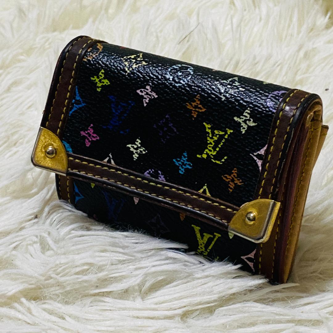 ルイ・ヴィトン 財布 コインケース マルチカラー ポルトモネプラ