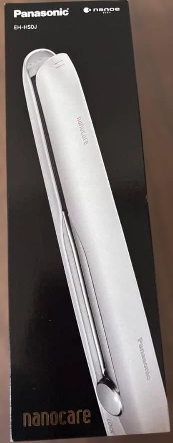 パナソニック ヘアーアイロン ストレート用 ナノケア　EH-HS0J-W 白 Panasonic（パナソニック） EH-HS0J-W 白 ストレートアイロン ナノケア