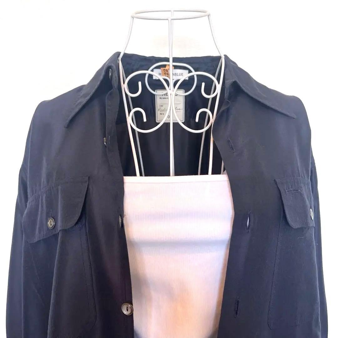 MADISONBLUE】シルクハンプトンシャツ☆クリーニング済 清潔品 - メルカリ