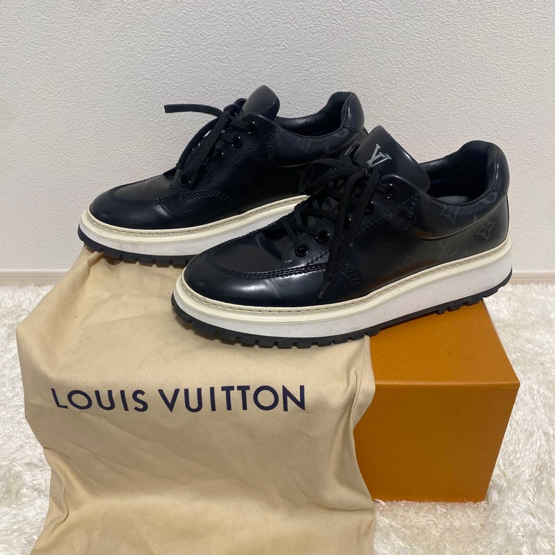 ヴィトン アベスライン ダービー モノグラム スニーカー 美品 - メルカリ