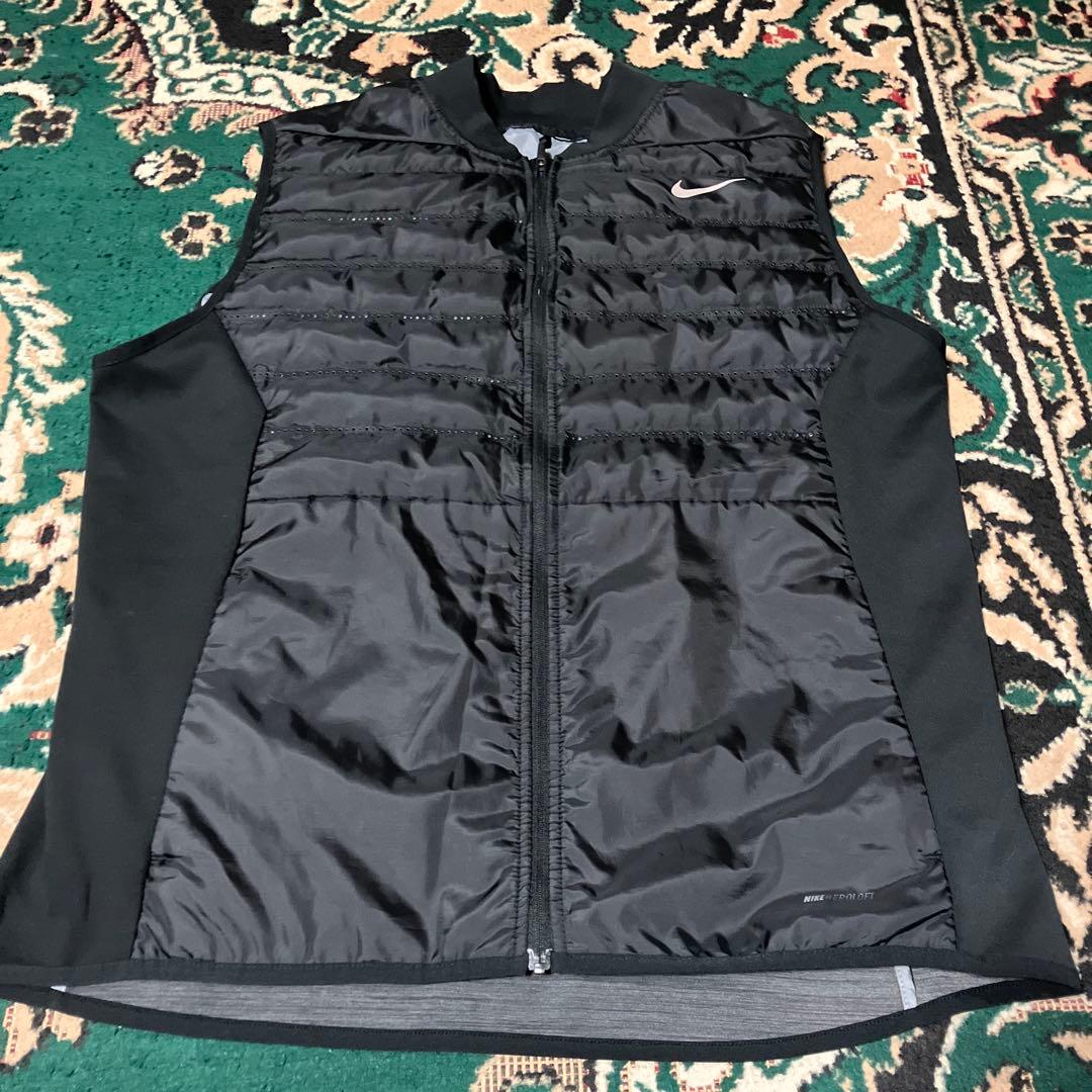 美品 NIKE GOLF ナイキゴルフ XXL エアロロフト ダウンベスト中綿