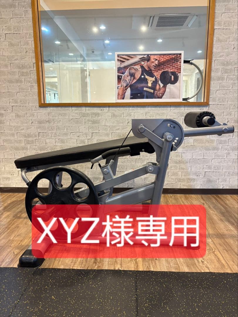 TUFFSTUFF　レッグカールエクステンションCPL-400 TuffStuff Fitness – Evolution Plate Loaded Leg Extension / Prone