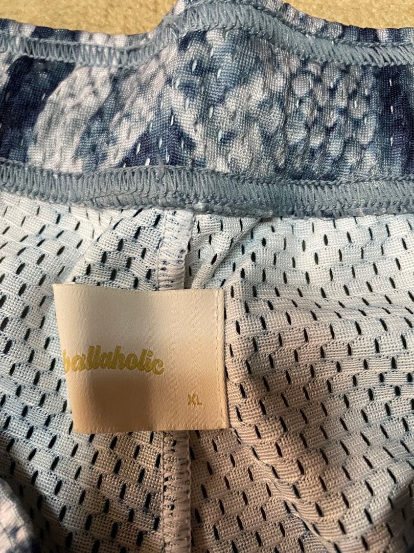 ballaholic Snake Mesh Zip Shorts (gray) - メルカリ