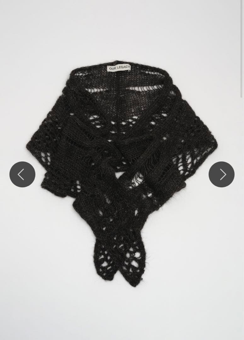 Our Legacy Triangle scarf 深水光太着用 - メルカリ