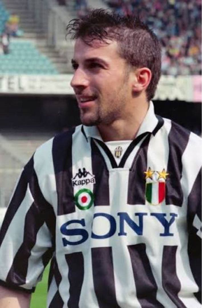 95/96 Juventus kappa sony ユベントス ヴィアッリ L - メルカリ