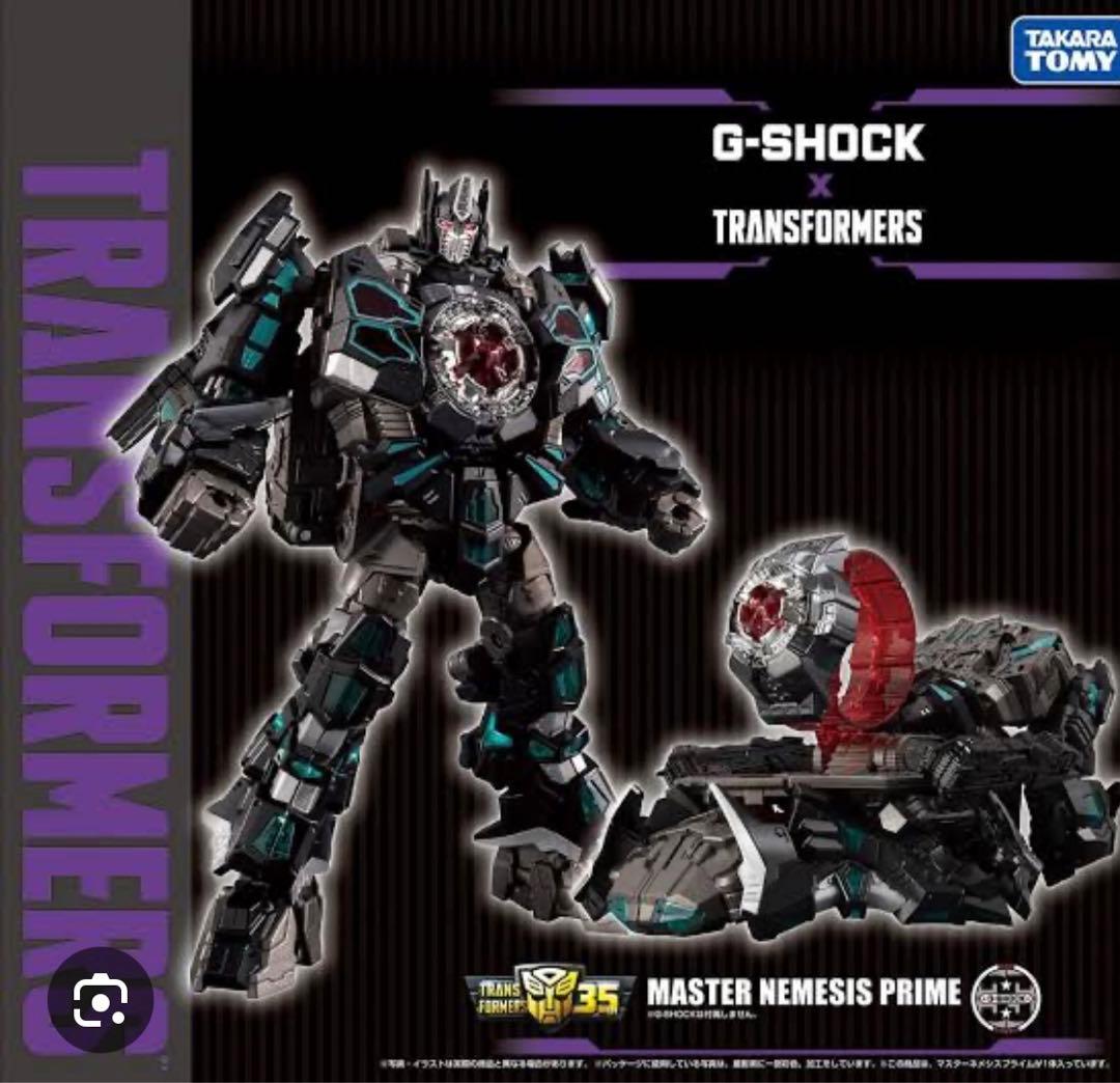 G-SHOCK × TRANSFORMERS マスターネメシスプライム