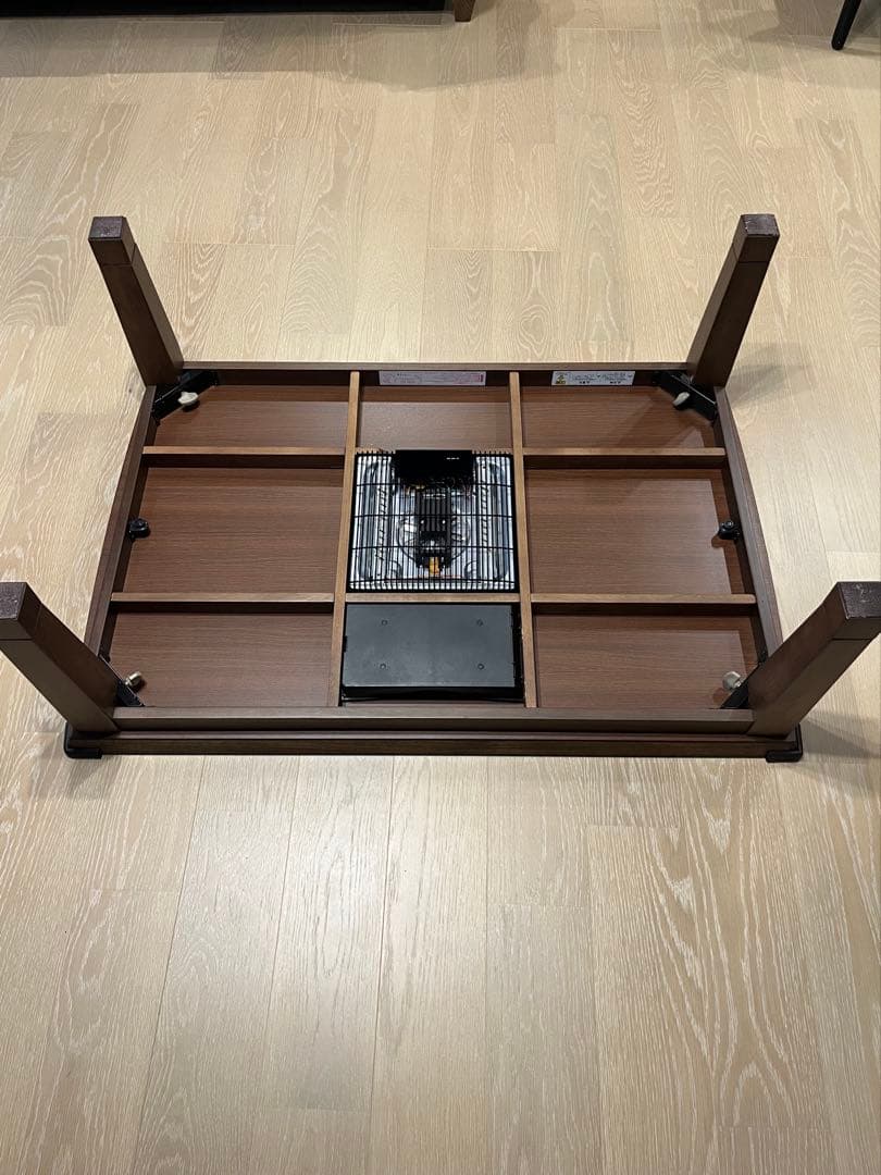 コイズミ KTR-3477 家具調こたつ （120×80cm） ウォールナット - メルカリ