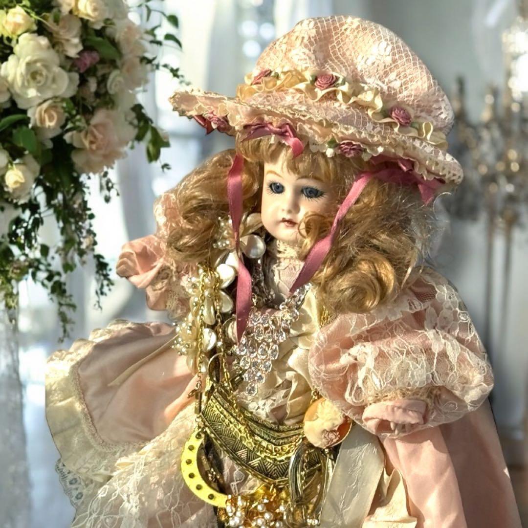 沙羅様専用 アンティーク ビスクドール ゴーチェ ヘッド✕現代ビスク