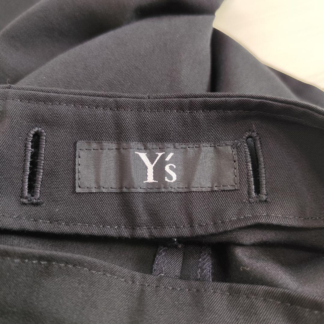 美品✨️Y's ヨウジヤマモト タックワイド サロペットパンツ ブラック