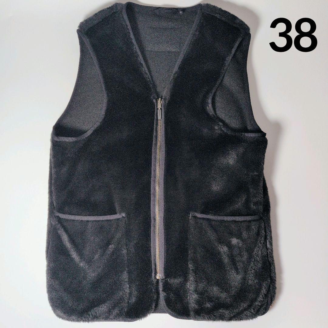 【未使用品】Barbour バブアー ファー ライナー ベスト 38 Barbour（バブアー） MLI0035 フロントジップ FUR LINER（ファー