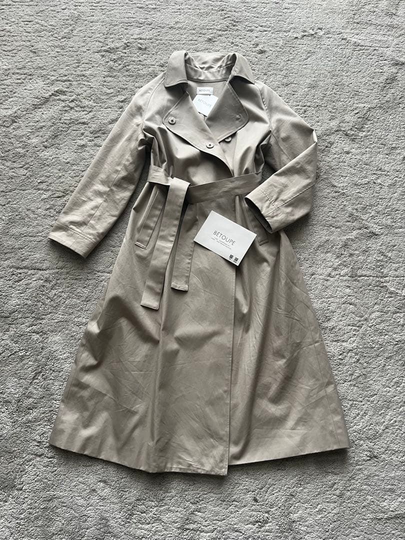 betoupe60/2コーマギャバジントレンチコートセオリー147cohina - メルカリ