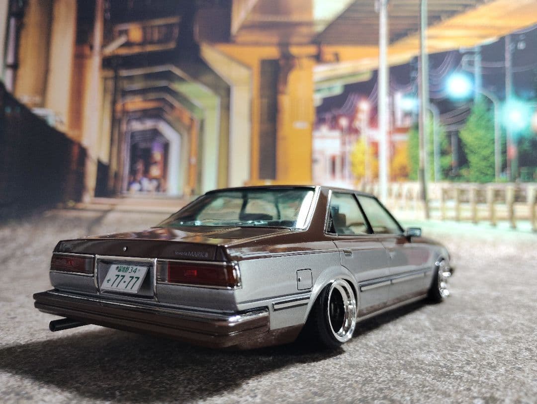 アリイ(マイクロエース) 1/24 GX61マークⅡ前期 完成品 - メルカリ