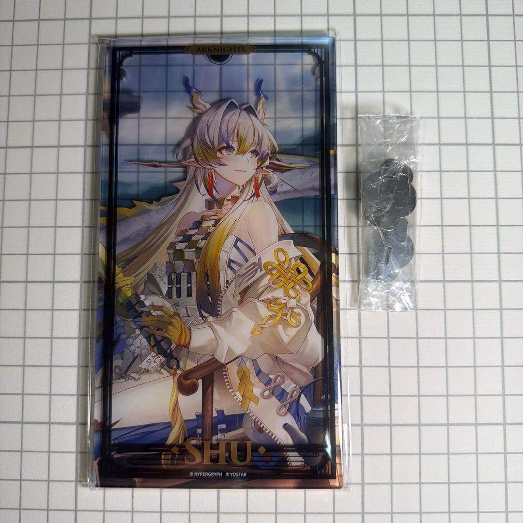 韓国AGF2025 アークナイツ アクリル 装飾セット シュウ