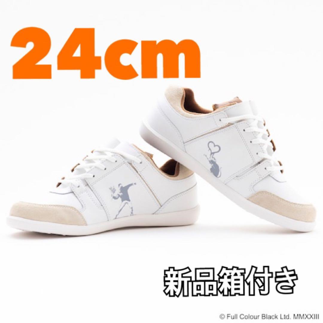 via SANGACIO×BRANDALISED バンクシーコラボスニーカー - メルカリ