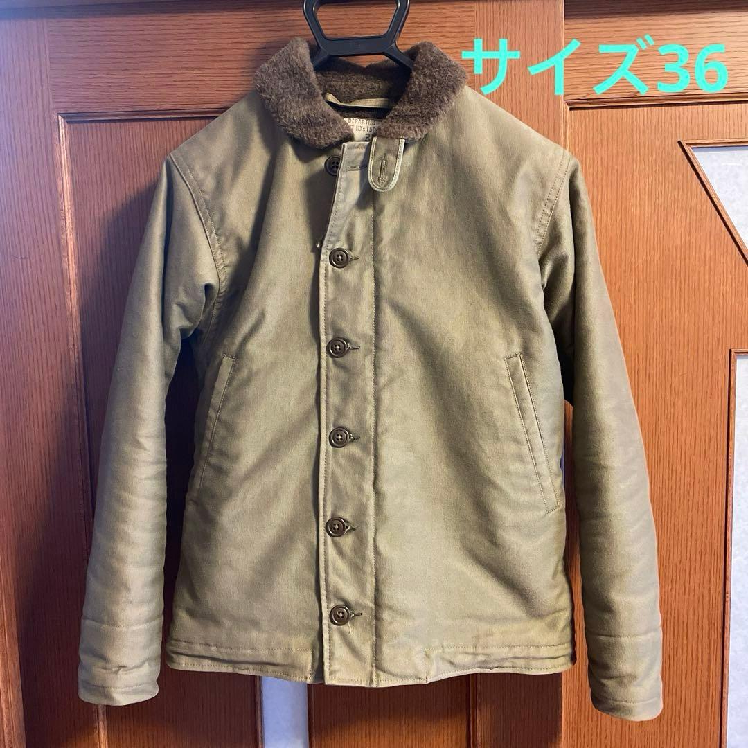 美品】コリンボ colimbo N-1 デッキジャケット サイズ36 - メルカリ