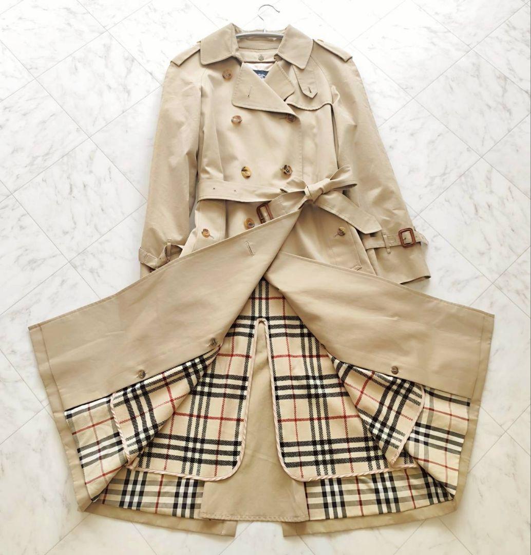 BURBERRY LONDON チェック ライナー付 トレンチコート BURBERRY LONDONバーバリー ロンドン ノバチェックウールライナー付
