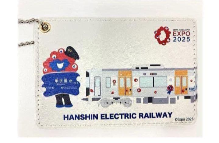 EXPO2025 ミャクミャク to 阪神電車 パスケース - メルカリ