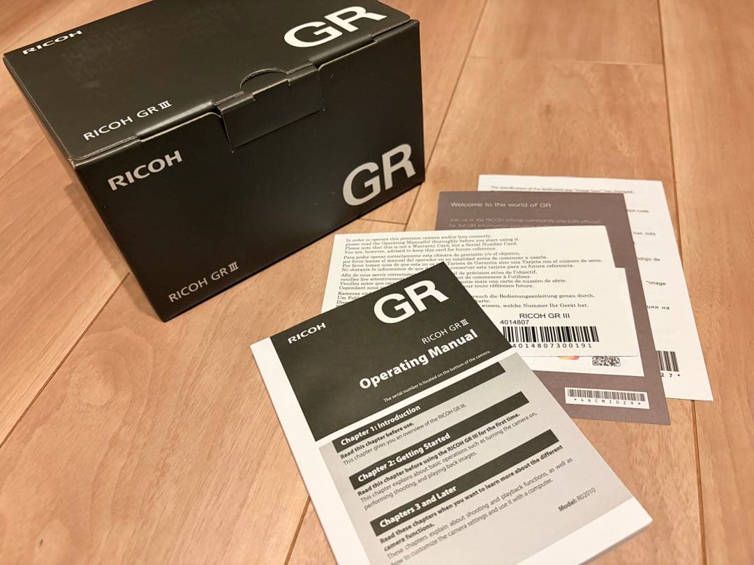 RICOH GR III 2.8mm APS-C 本体+バッテリー2個