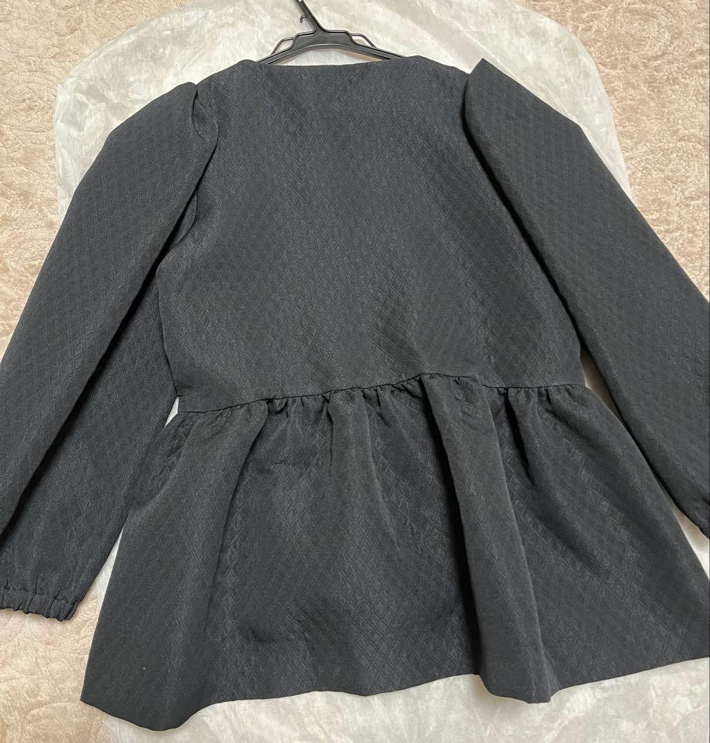 新品未使用 bitnabi ビンナビ ハートカッティングキルティングトップス