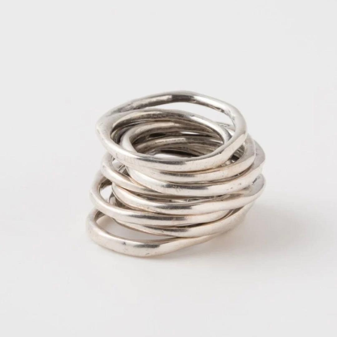 IOSSELLIANI イオッセリアーニ 8連リング Alba パズルリング - メルカリ