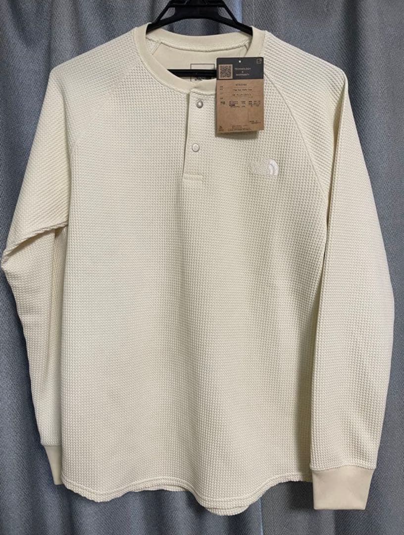 タグ付き新品　フリーランワッフルクルー　ノースフェイス　メンズSサイズ ザ・ノース・フェイス THE NORTH FACE Tシャツ 長袖 メンズ フリーラン