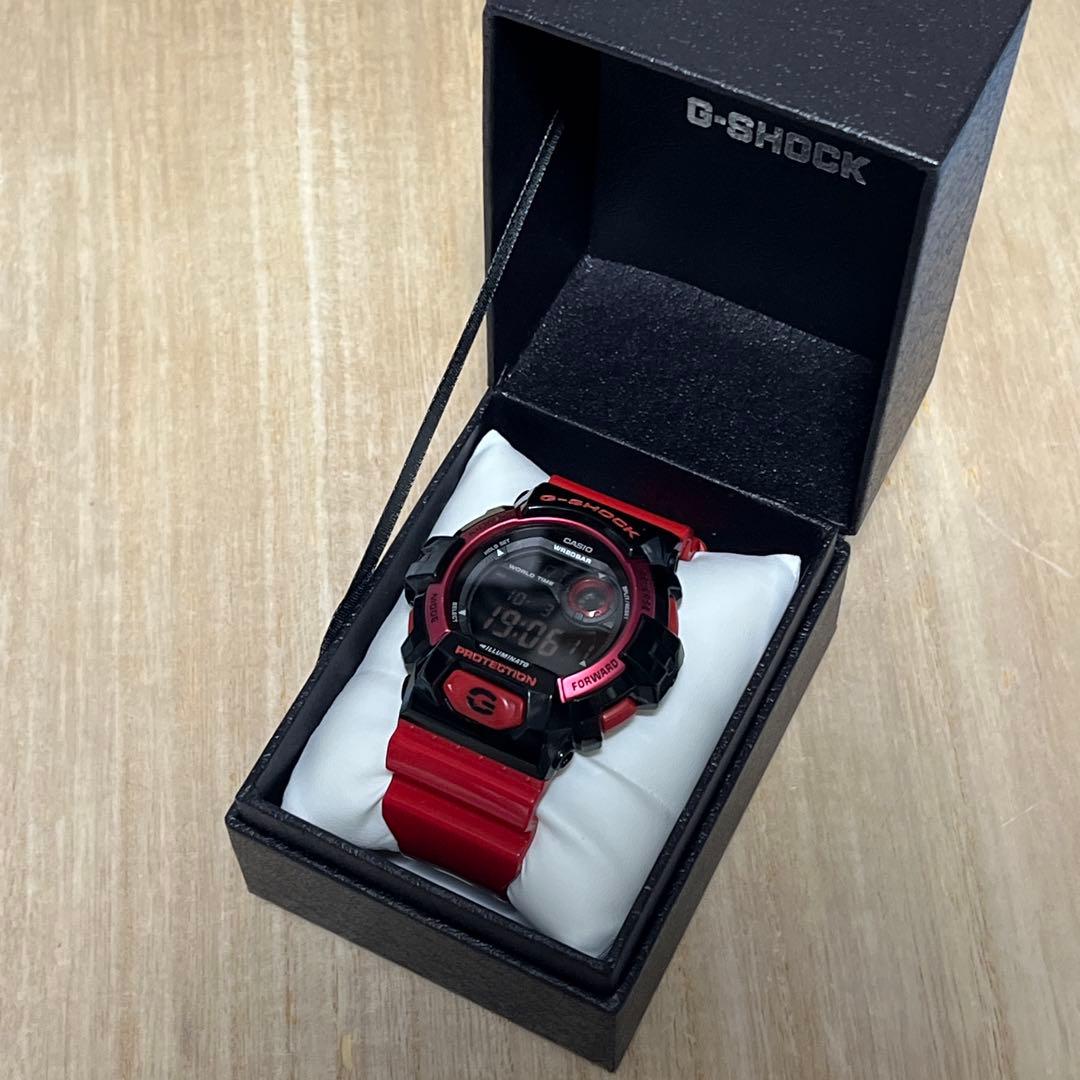 レア海外モデル超美品】G-SHOCKクレイジーカラーズ G-8900SCレッド