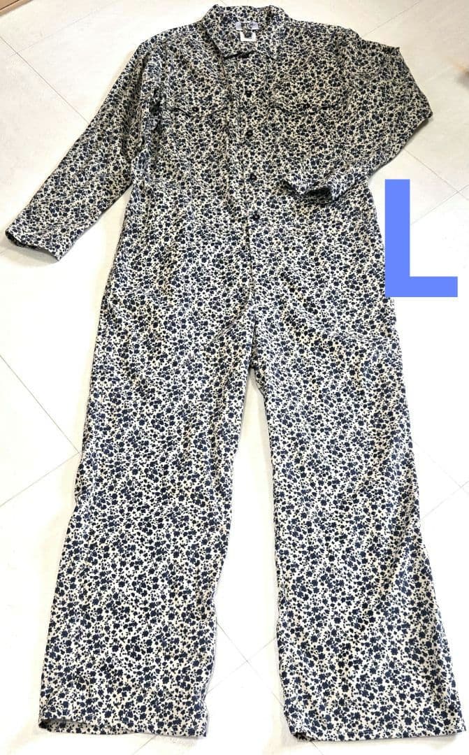 ヤーモ 菊池亜希子 yarmo × fofofofa 花柄ボイラースーツ L - メルカリ