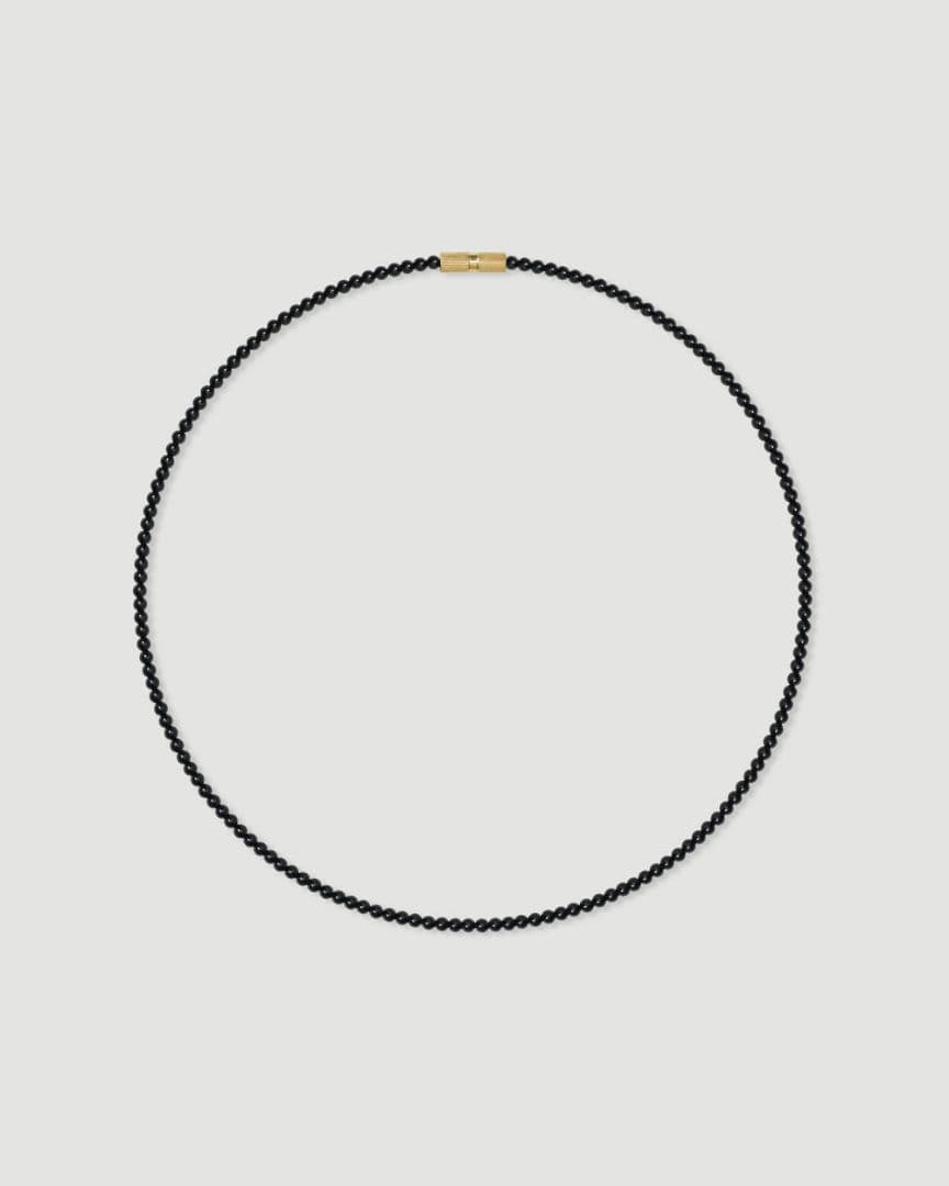 アクセサリー LORO amulet Onyx necklace unisex amulet Onxy neclace unisex｜LORO(ロロ)公式通販