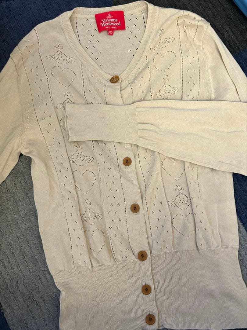 Vivienne Westwood Red label ニットカーディガン Vivienne Westwood RED LABEL「伊勢丹新宿店限定ニットカーディガン