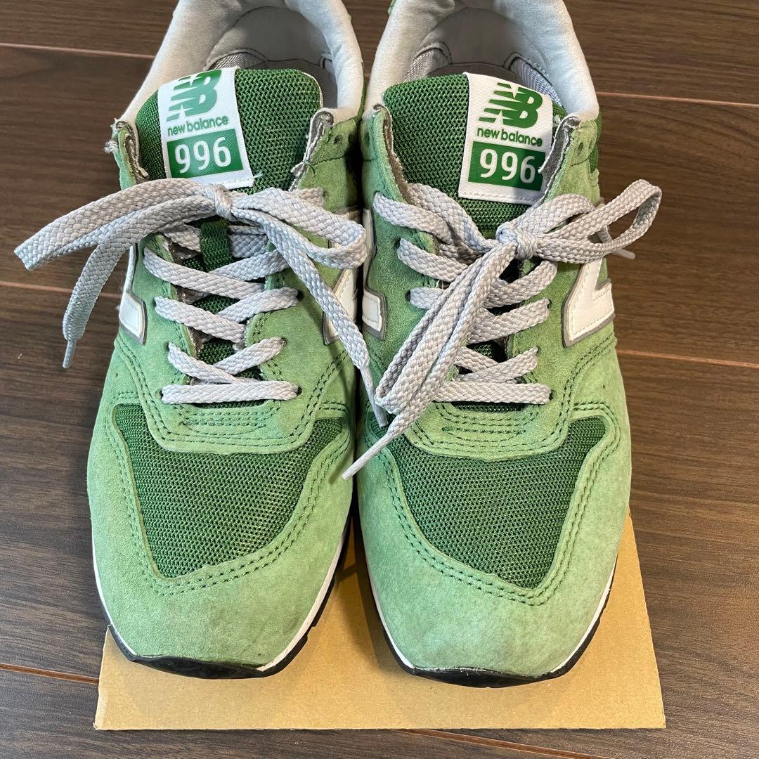 ニューバランス New Balance 996 グリーン 23.5cm - メルカリ
