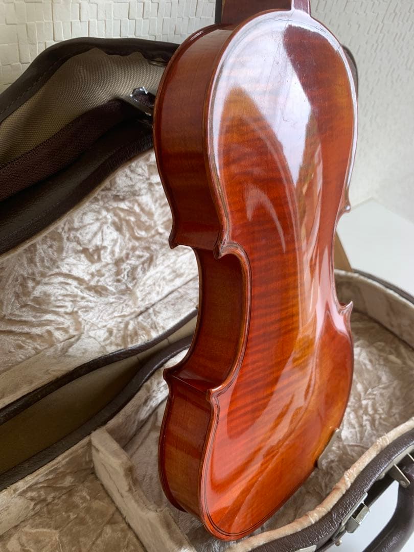 SUZUKI バイオリン 虎杢 No360 1/8 1978 弓 SHIMORA