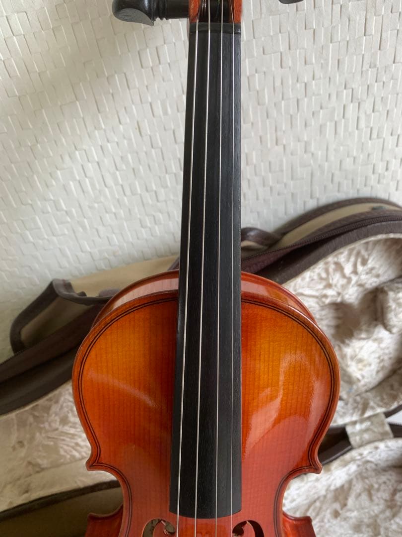 SUZUKI バイオリン 虎杢 No360 1/8 1978 弓 SHIMORA