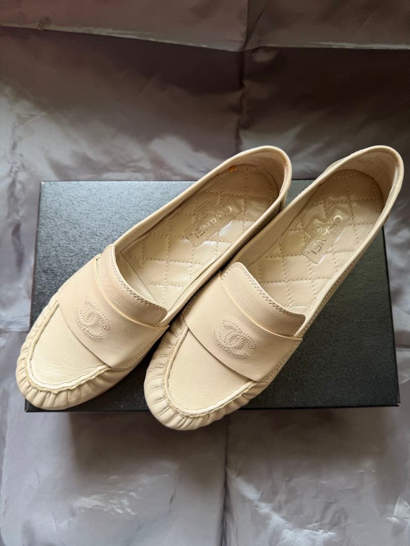CHANEL シャネル ローファー 新品未使用 37.5 正規品 - メルカリ
