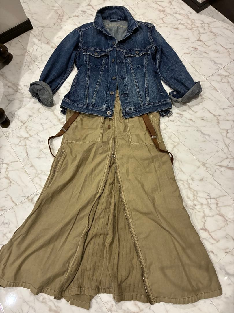 plage ダークブルー デニムジャケット