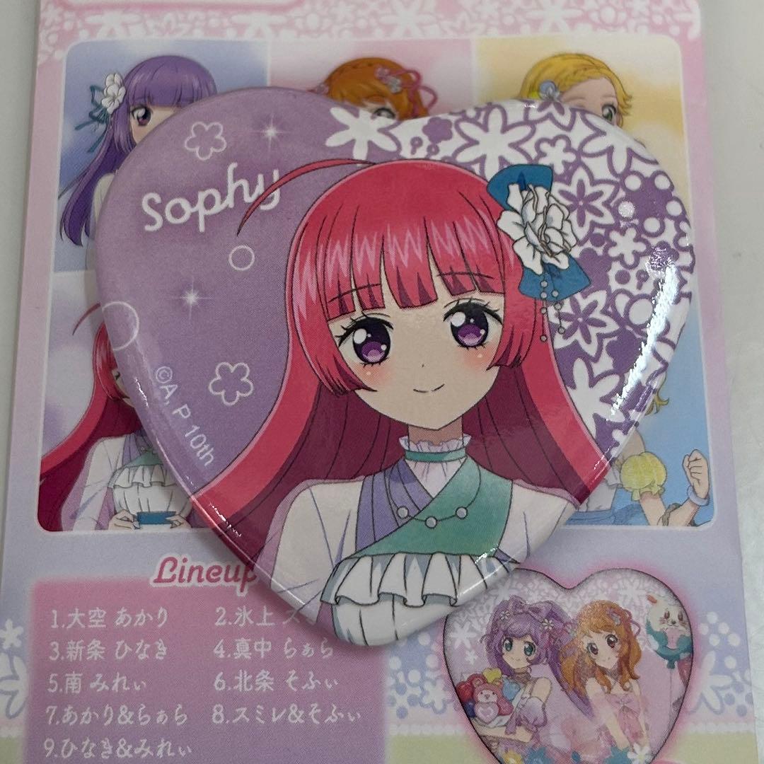 アイカツ プリパラ ハート缶バッジコレクション ガーデンパーティー